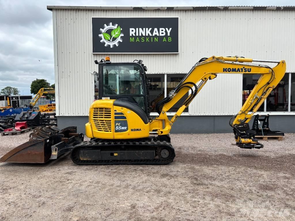 Komatsu PC55 MR-5E0 소형 굴삭기 7톤 미만