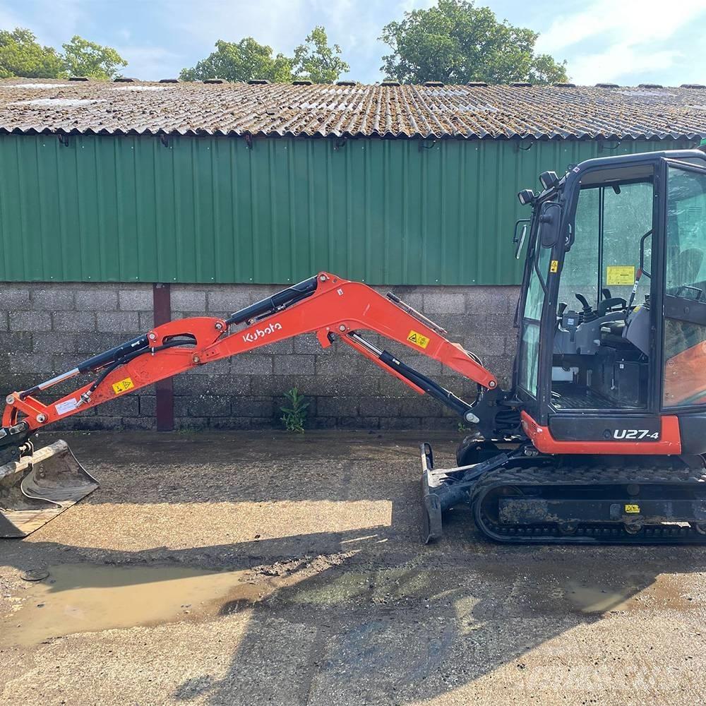 Kubota U 27-4 소형 굴삭기 7톤 미만