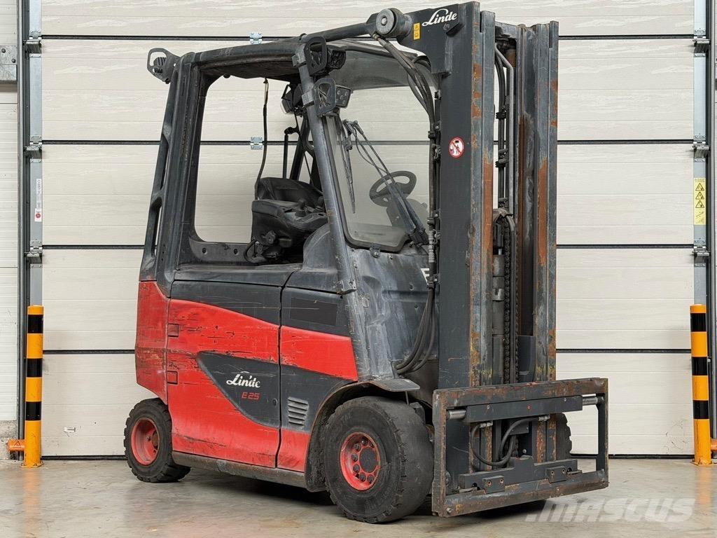 Linde E25H-01/600 전동 지게차