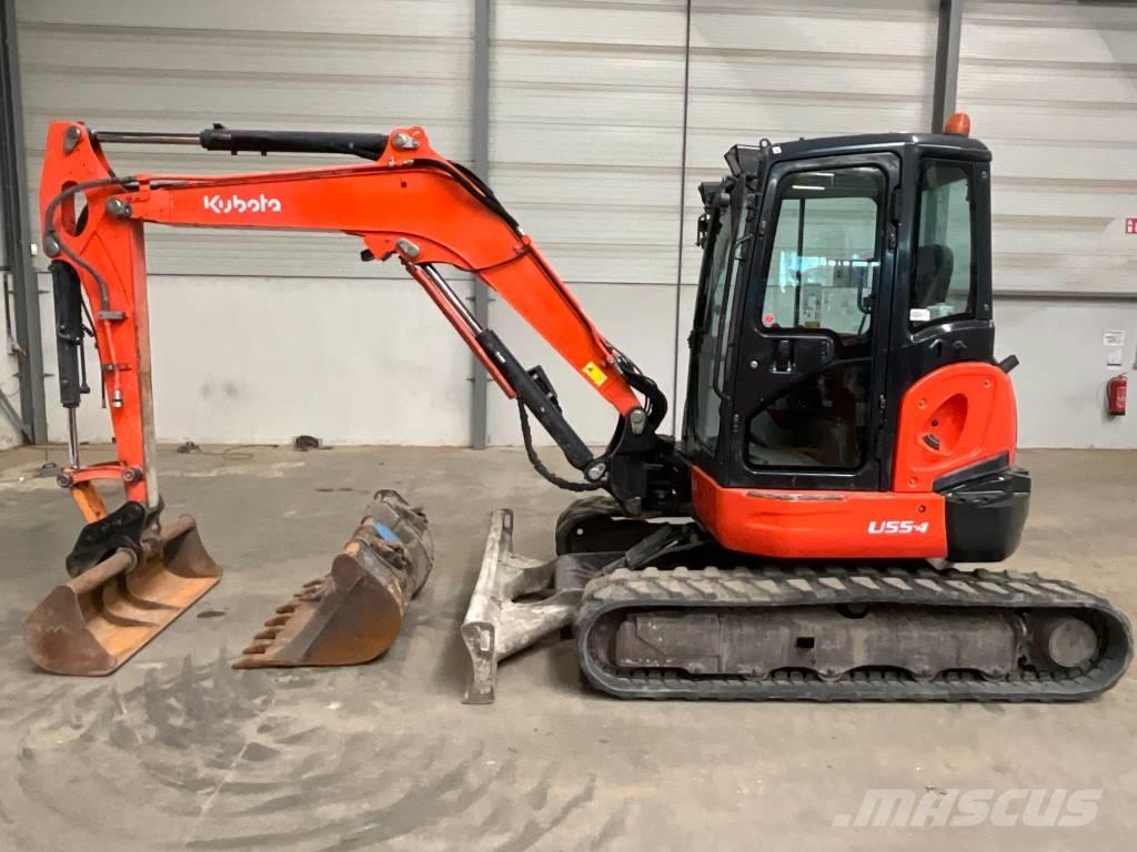 Kubota U 55-4 소형 굴삭기 7톤 미만