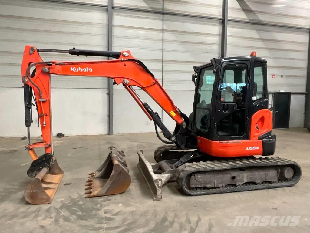 Kubota U 55-4 소형 굴삭기 7톤 미만