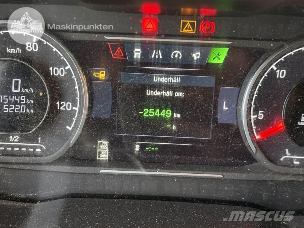 Scania R 650 Ekipage 목재 트럭