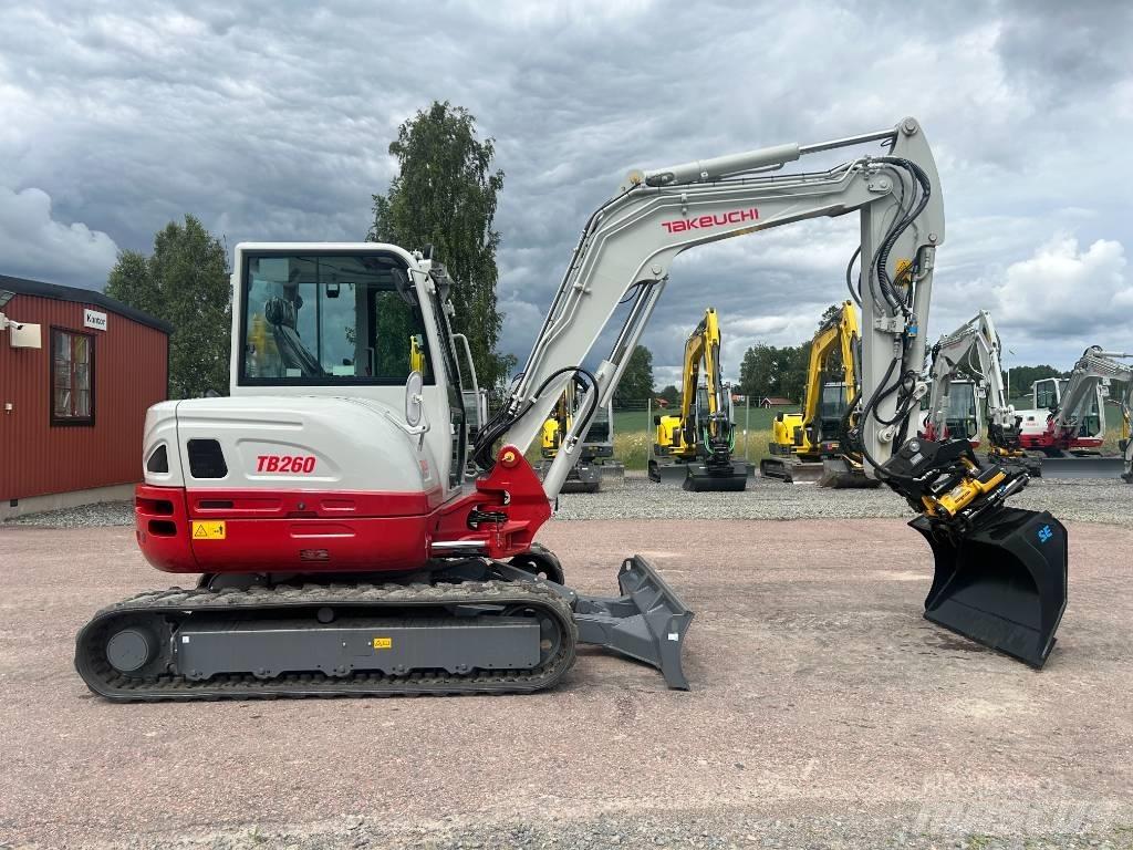 Takeuchi TB260 소형 굴삭기 7톤 미만
