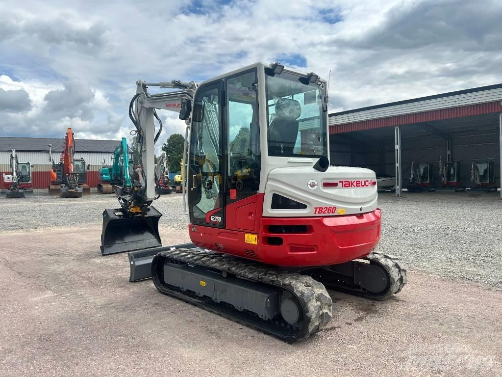 Takeuchi TB260 소형 굴삭기 7톤 미만