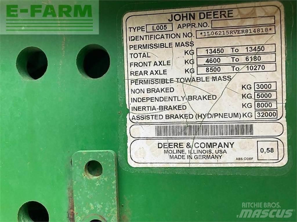 John Deere 6215r 트랙터