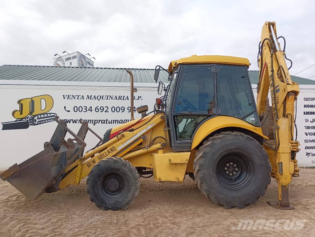 New Holland LB 110 백호로더