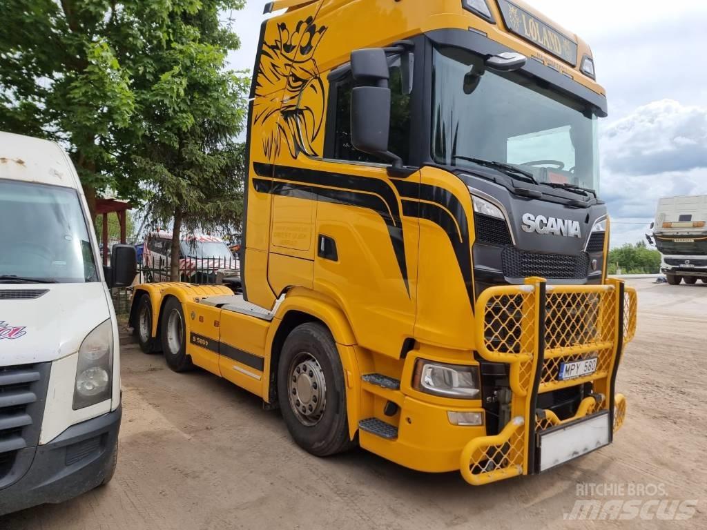 Scania S 580 6X2 트랙터 유닛