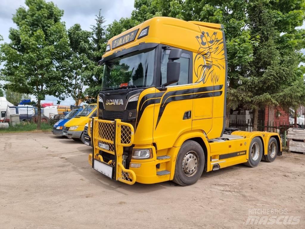 Scania S 580 6X2 트랙터 유닛