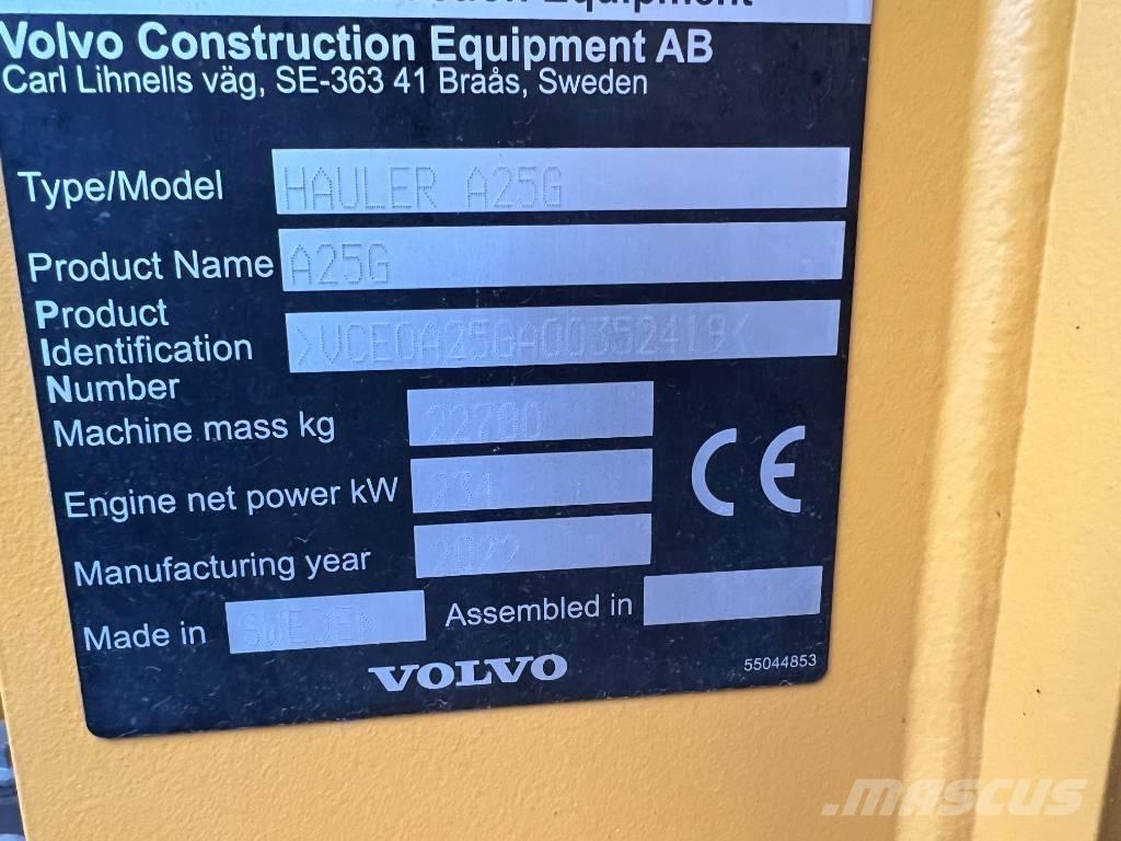 Volvo A25G 연결식 홀러