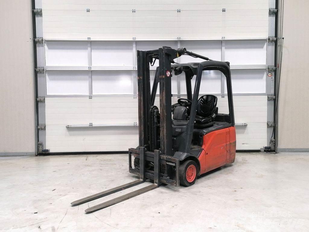 Linde E16-01 전동 지게차