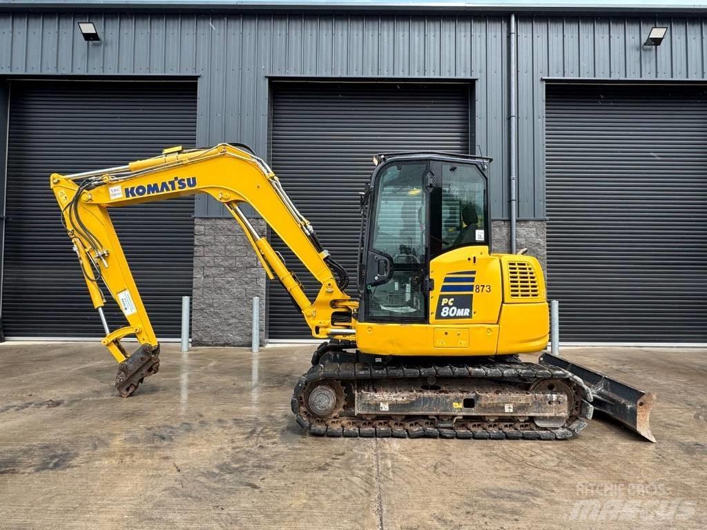 Komatsu PC 80 MR-5 중형굴삭기 7톤-28톤