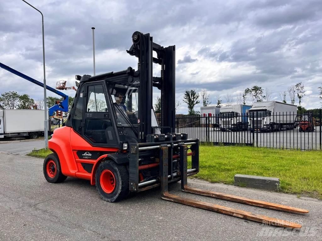 Linde H80D-02/900 디젤 지게차