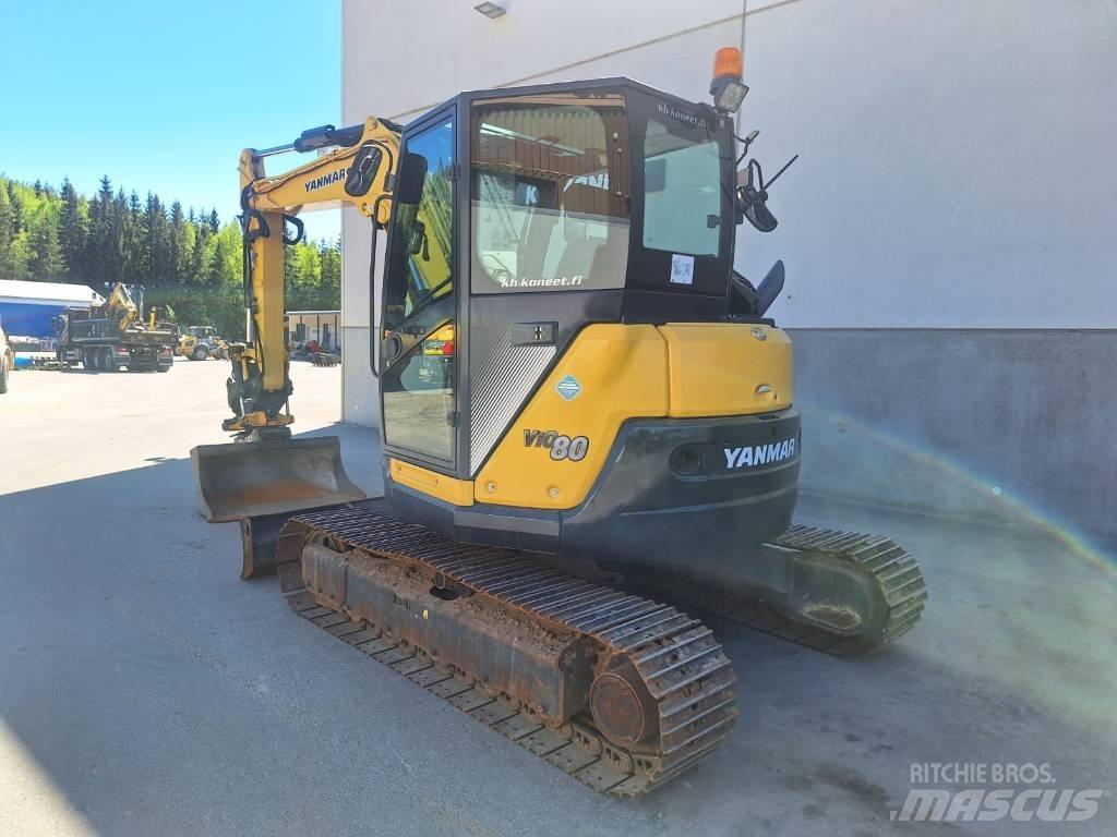 Yanmar Vio 80-1A 중형굴삭기 7톤-28톤