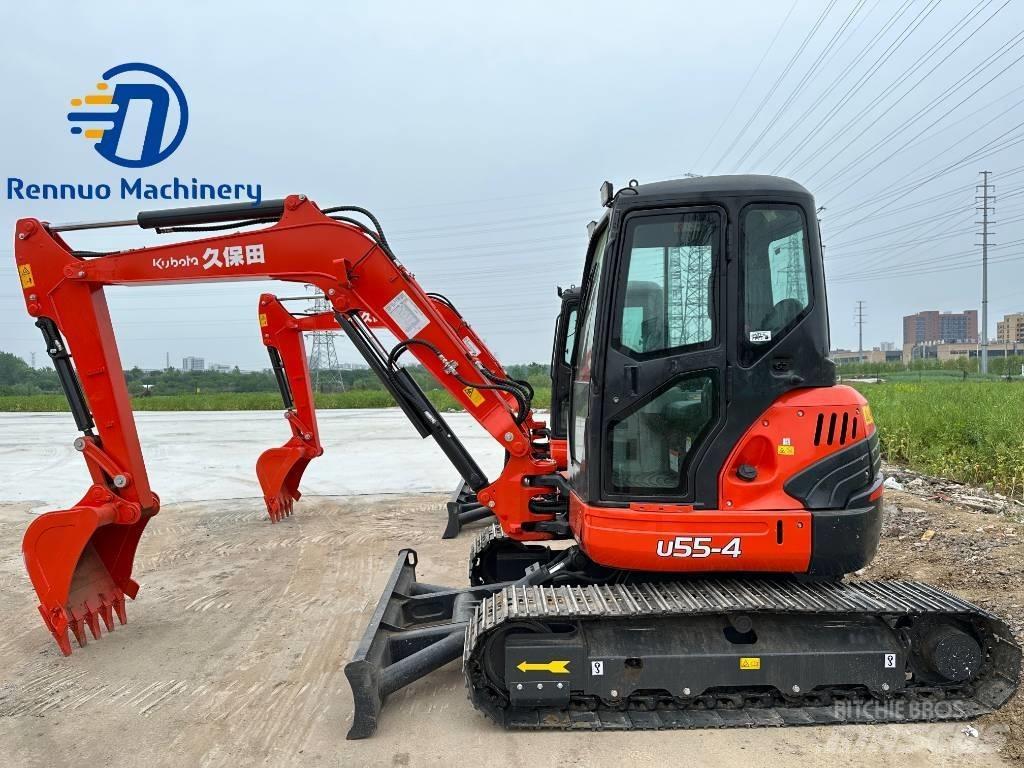 Kubota U 55-4 소형 굴삭기 7톤 미만