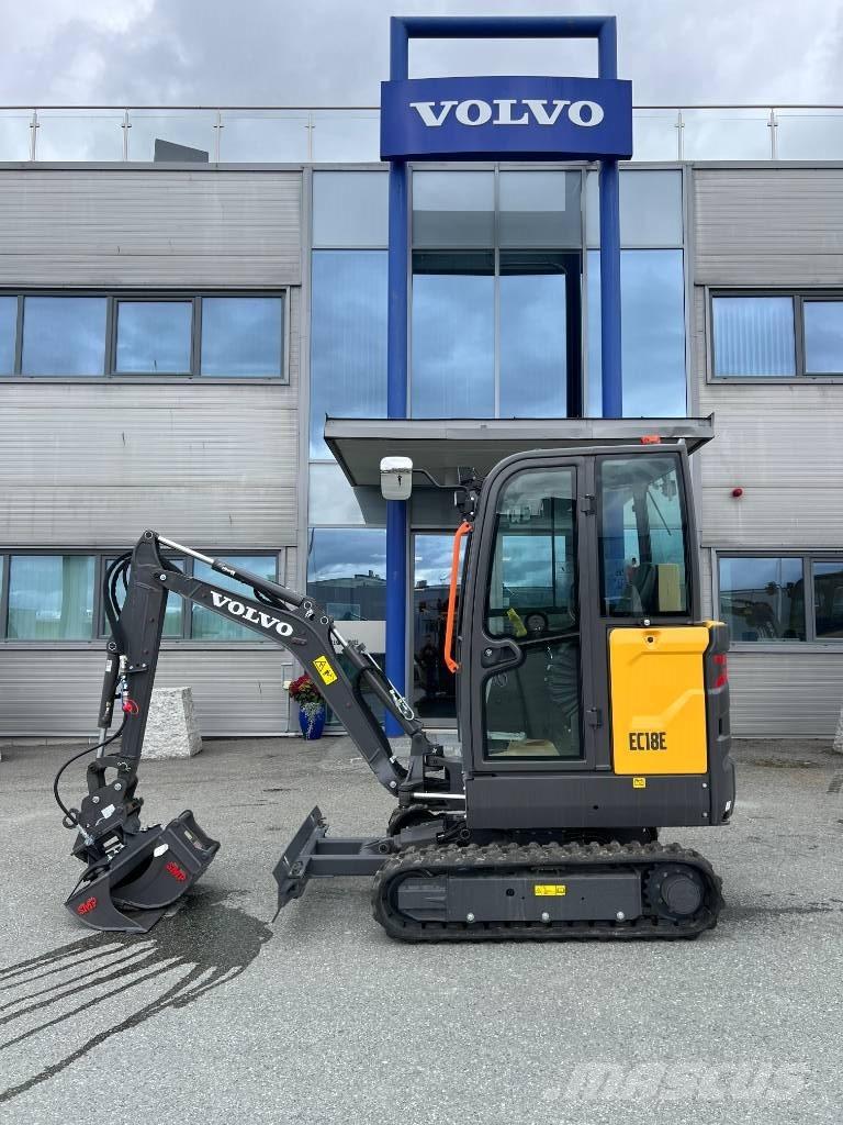 Volvo EC 18 E 소형 굴삭기 7톤 미만