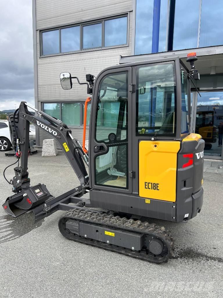 Volvo EC 18 E 소형 굴삭기 7톤 미만