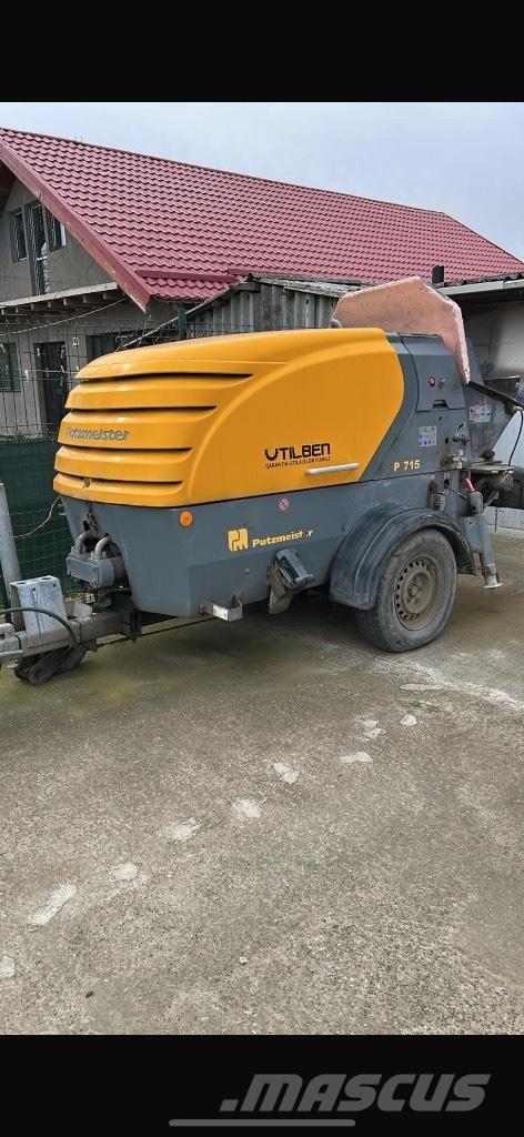 Putzmeister P 715 TD 콘크리트 펌프카