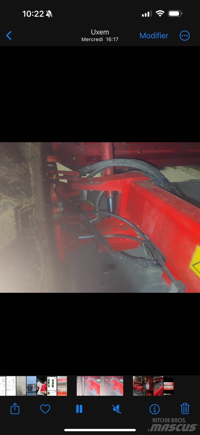 Grimme gt170 땅속작물 수확기