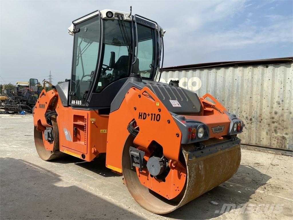 Hamm HD 110 트윈 드럼 롤러