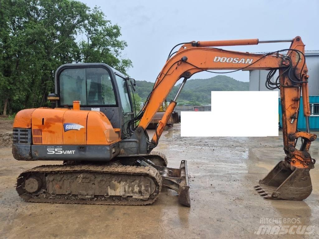 Doosan Solar 55 V 소형 굴삭기 7톤 미만