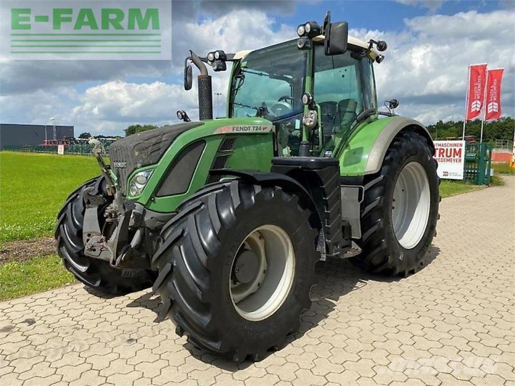 Fendt 724 profi 트랙터