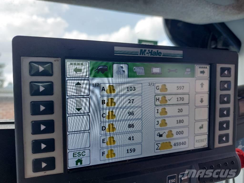 McHale Fusion 3 Plus 원형 곤포기