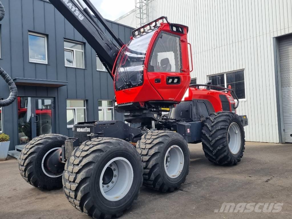 Komatsu 901 원목 하베스터