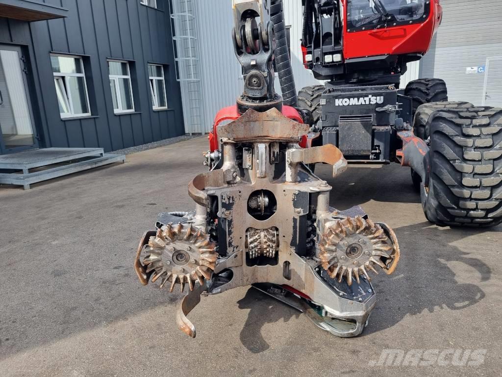 Komatsu 901 원목 하베스터