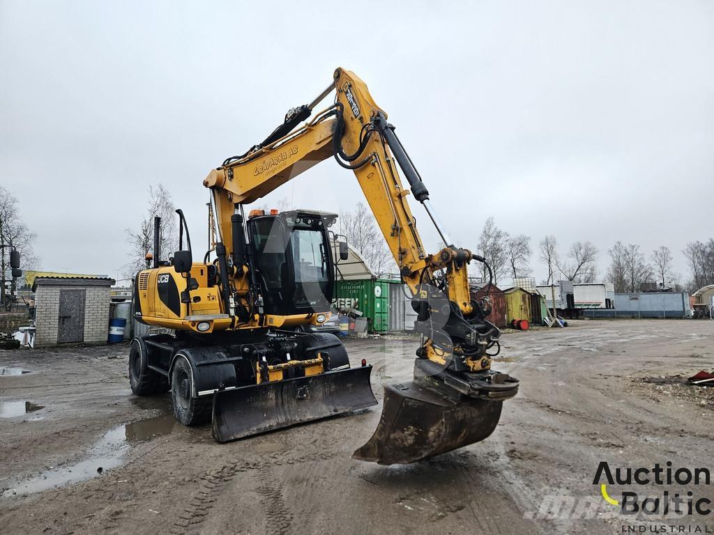 JCB JS 145 W  휠 굴삭기