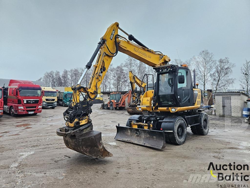 JCB JS 145 W  휠 굴삭기