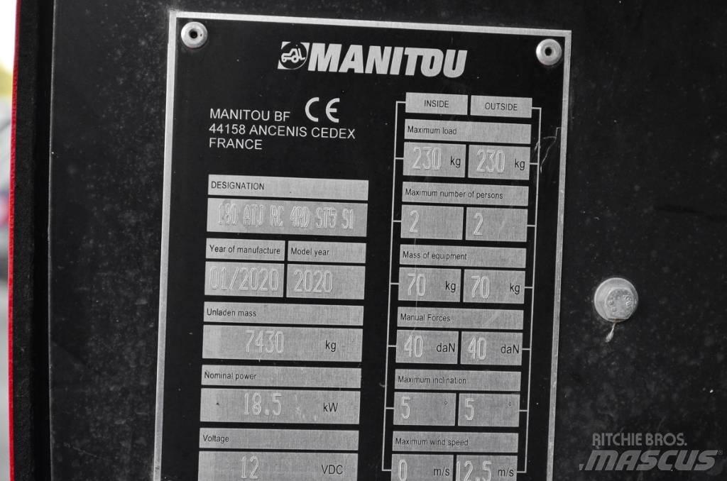 Manitou 180 ATJ 관절형 전동이동 리프트