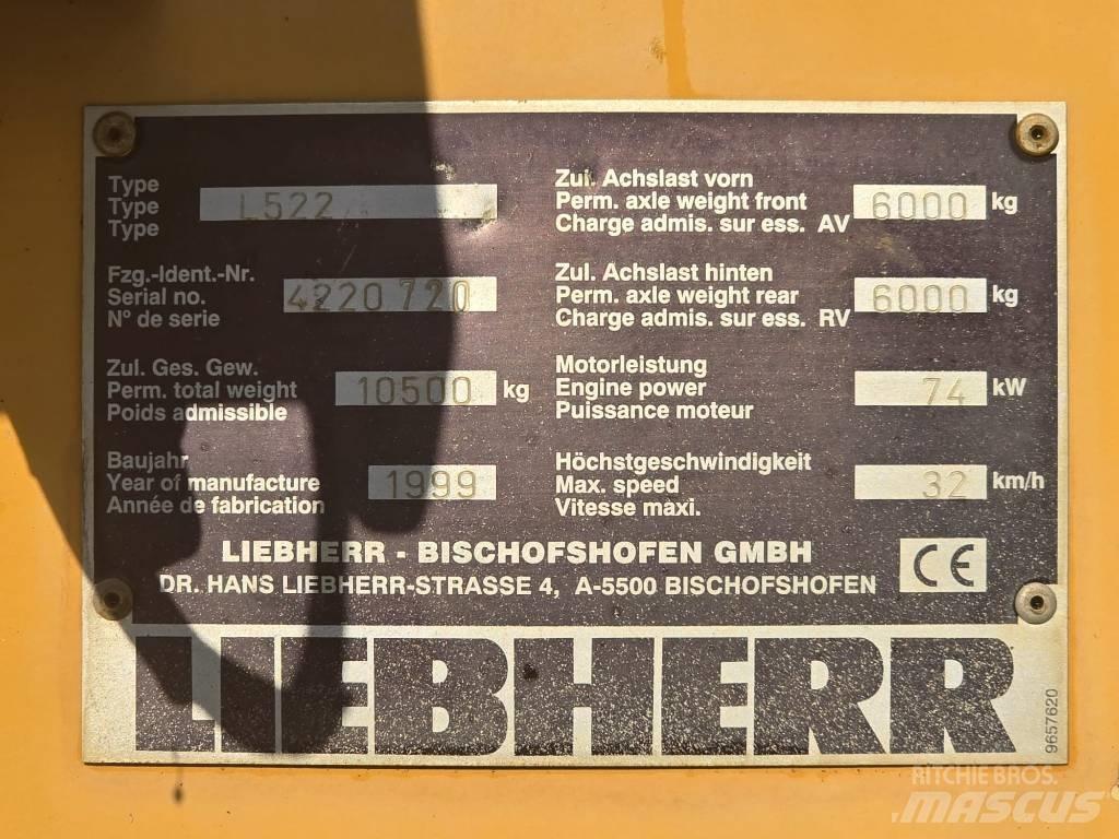 Liebherr L522  휠로우더
