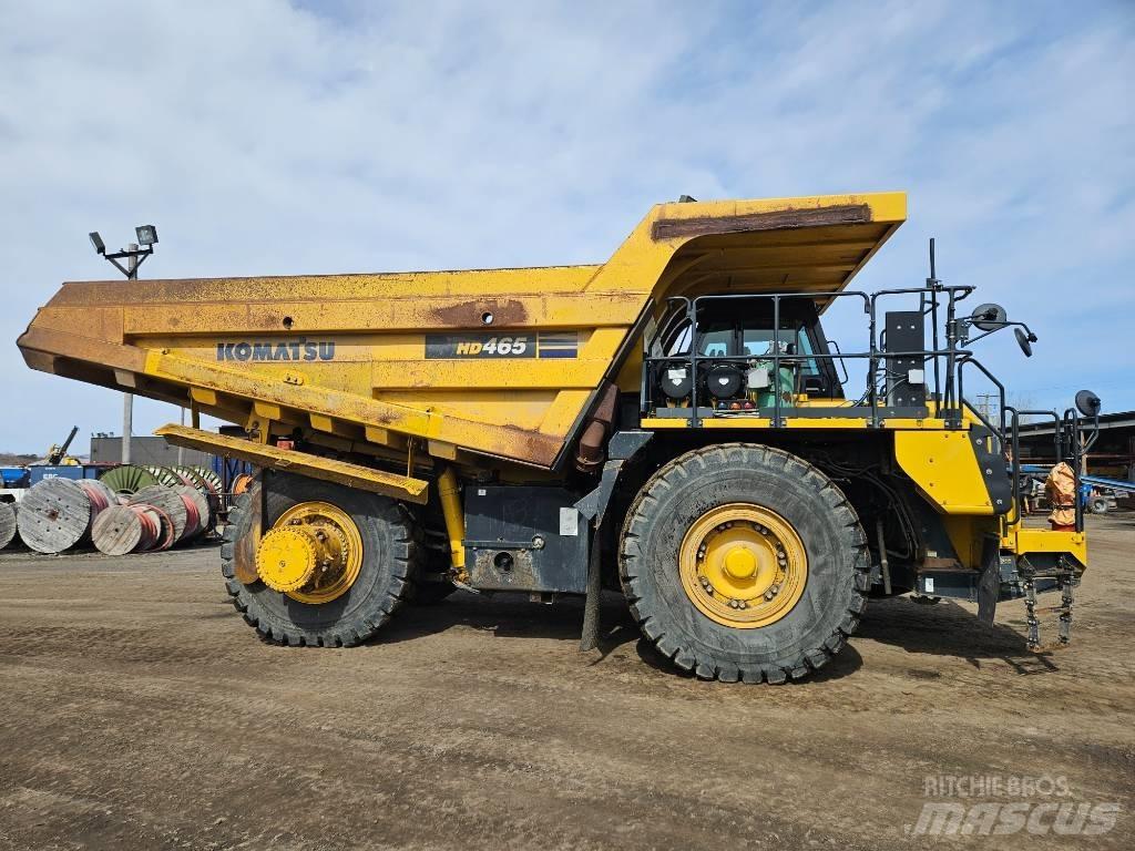 Komatsu HD465-8 건설현장 덤프트럭