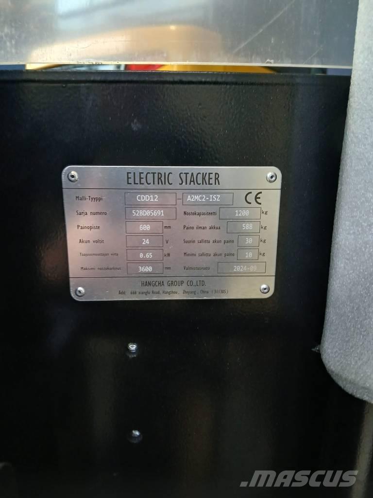 Hangcha CDD12 - LI-ION 포크리프트