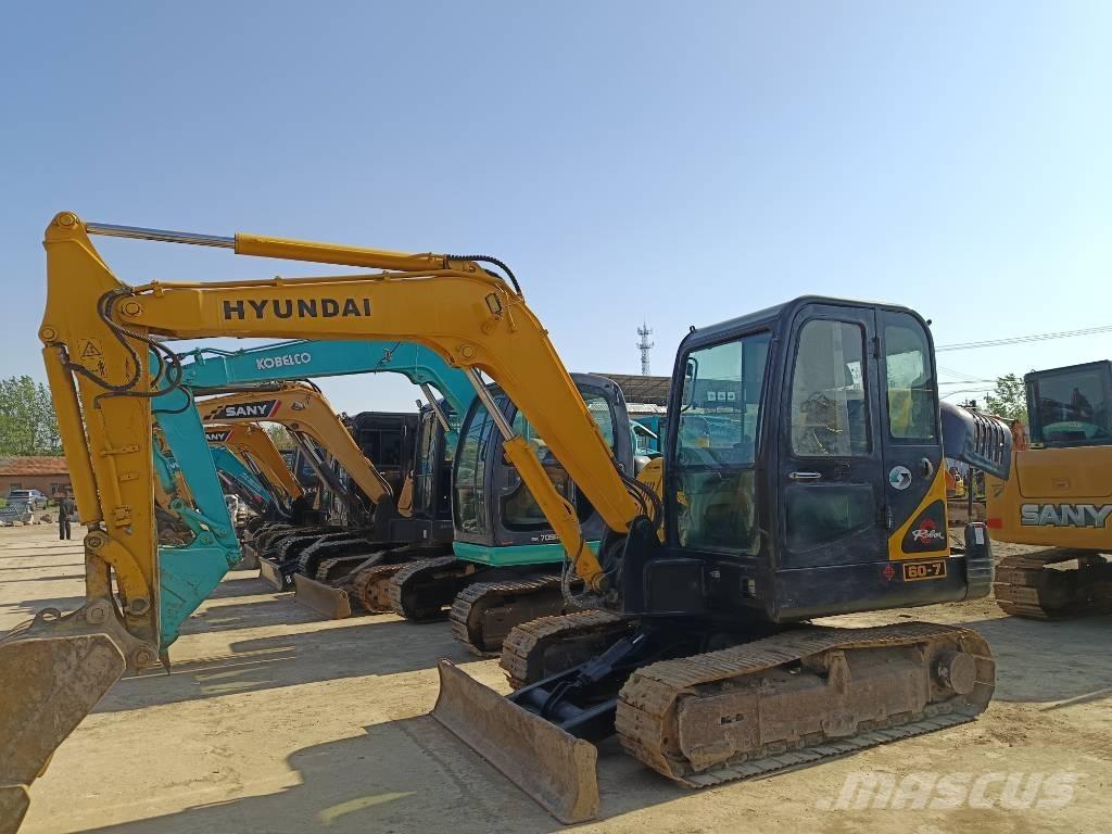 Hyundai Robex 60-7 소형 굴삭기 7톤 미만