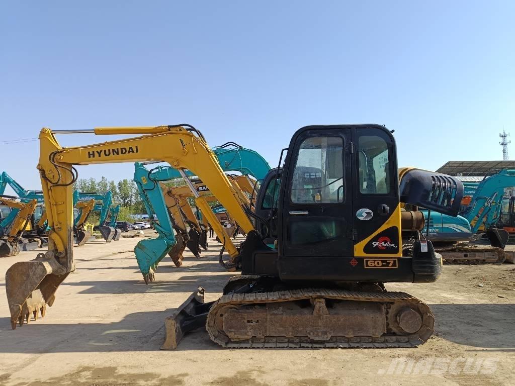 Hyundai Robex 60-7 소형 굴삭기 7톤 미만