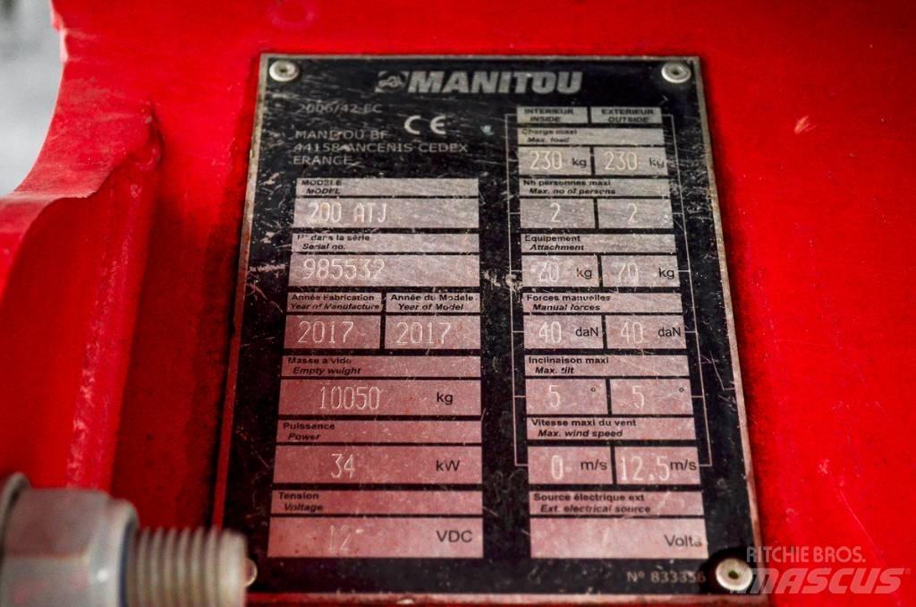 Manitou 200 ATJ 관절형 전동이동 리프트