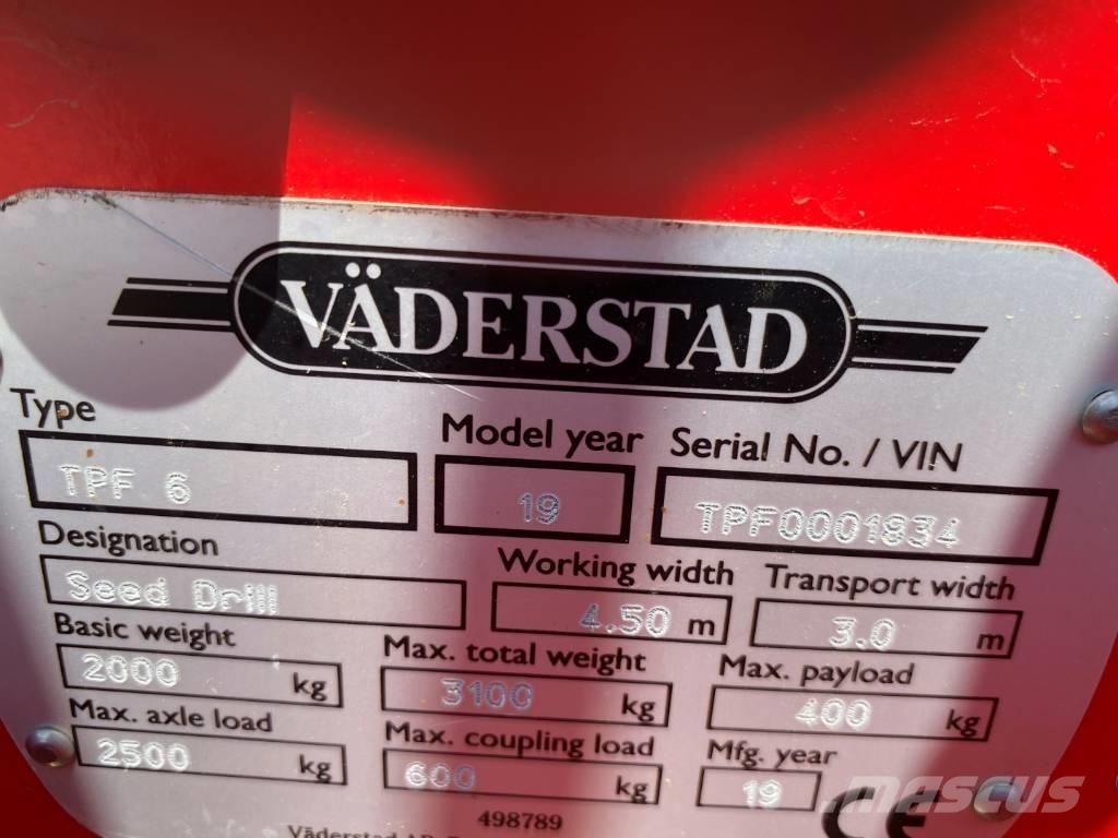 Väderstad Tempo F6 파종기