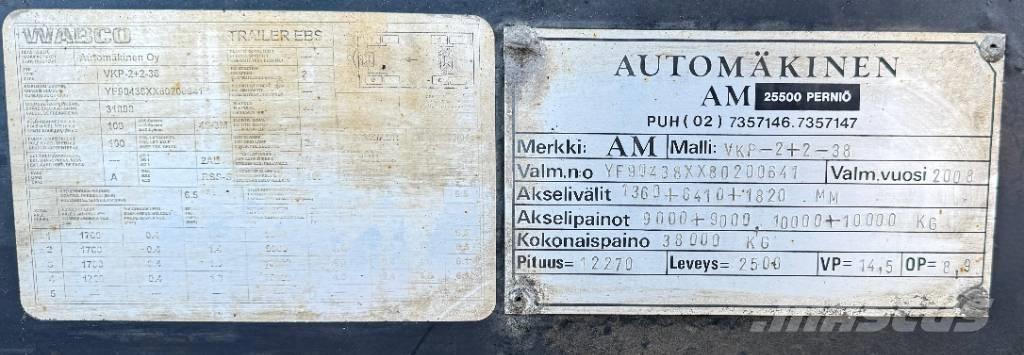 AM VKP-2+2-38 착탈식 트레일러