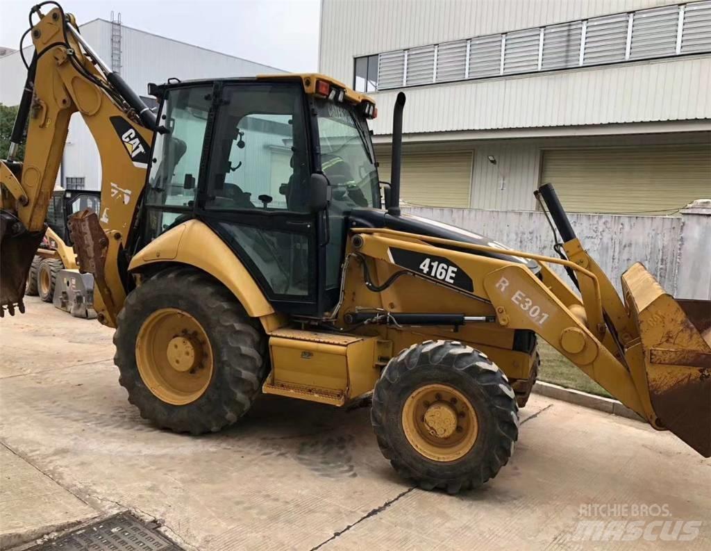 CAT 416E 백호로더