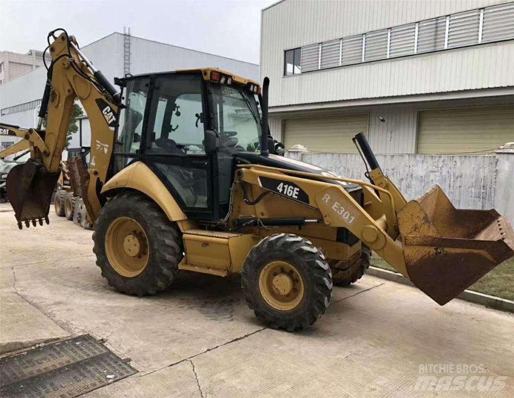 CAT 416E 백호로더