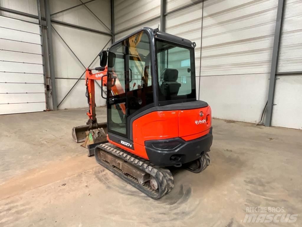 Kubota KX 027-4 소형 굴삭기 7톤 미만