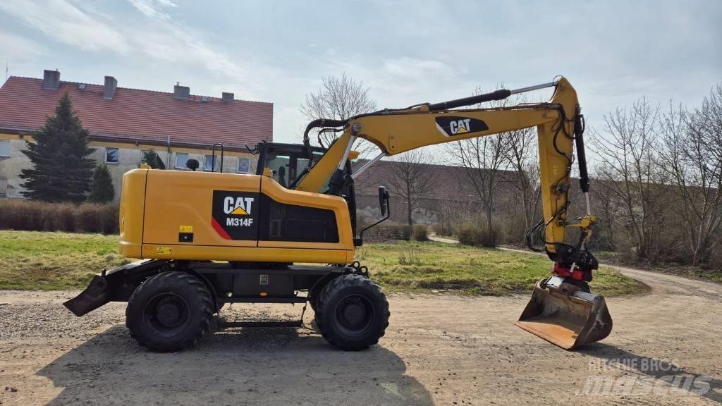 CAT M 314 F  휠 굴삭기