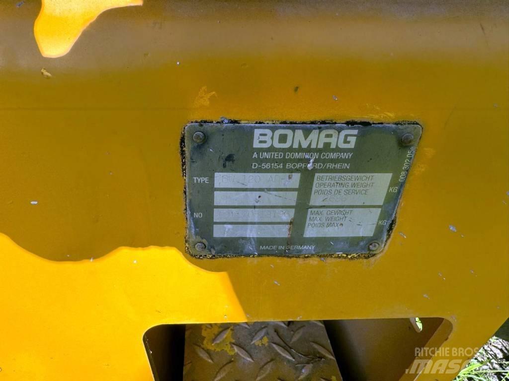 Bomag BW 120 AD-3 트윈 드럼 롤러