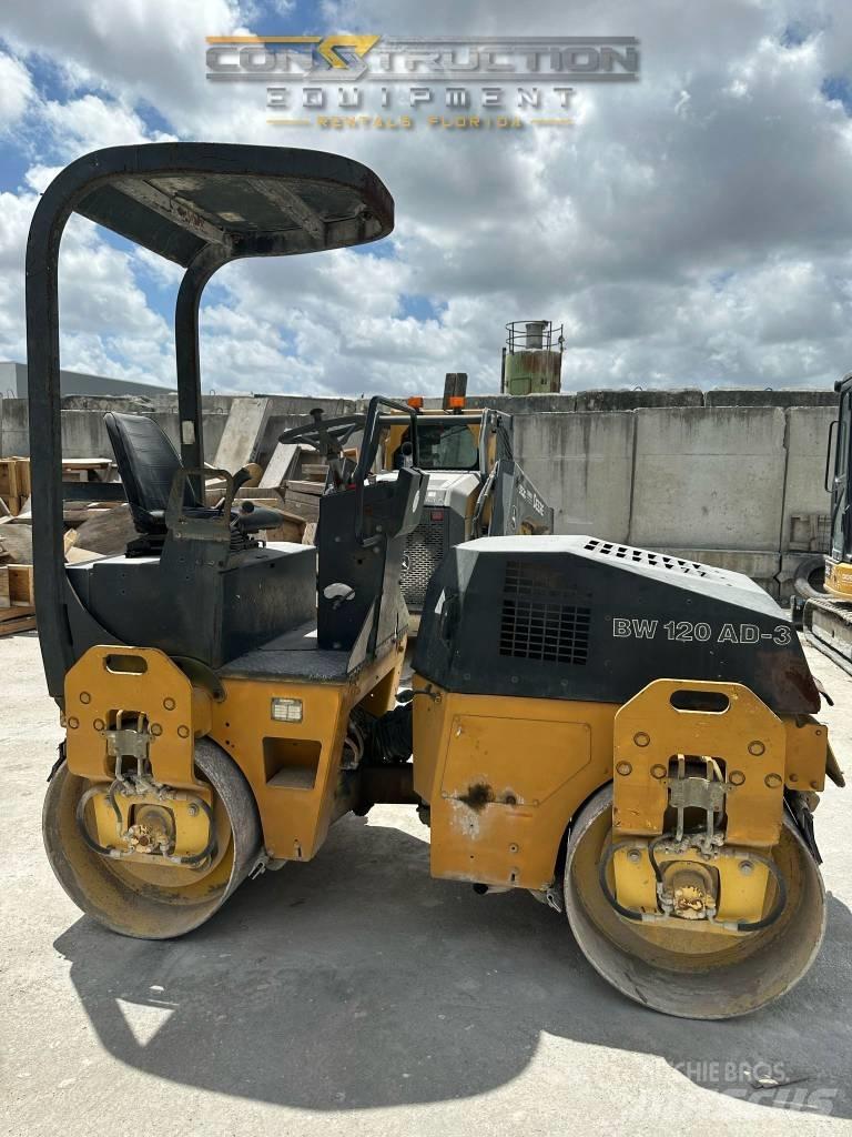 Bomag BW 120 AD-3 트윈 드럼 롤러