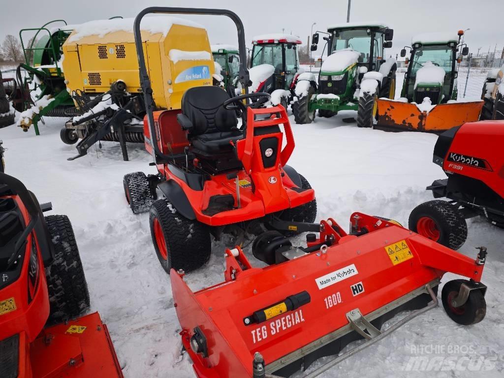 Kubota F 391 탑승형 잔디깎기