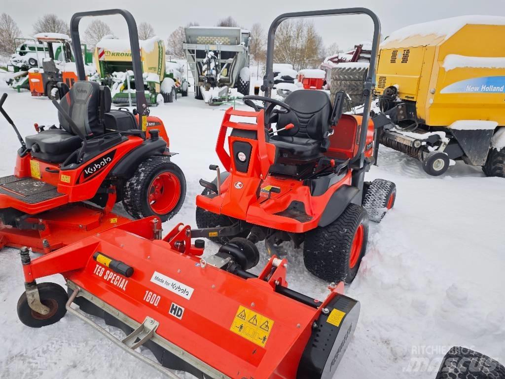 Kubota F 391 탑승형 잔디깎기