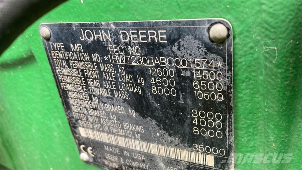John Deere 7230R 트랙터