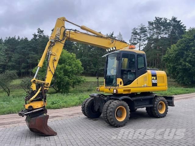Komatsu PW 160 ES-7K  휠 굴삭기