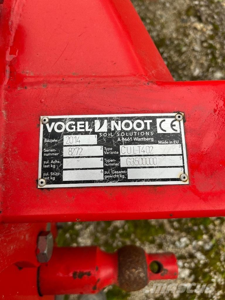  Voogel Noot Cult-402 끌 달린 쟁기